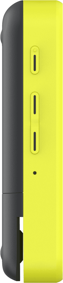 Teya Lite's slim side profile, showing the volume buttons.
